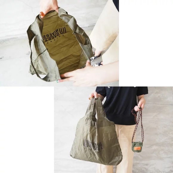 BRAND NEW WITH TAG 👫 UNISEX 🇯🇵 Japan shopping bag from Universal Overall - Picture 6 of 13